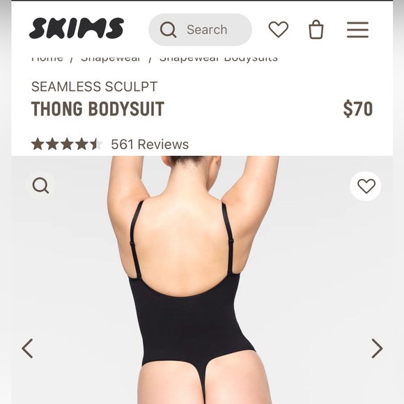SKIMS body shaper NWOT - Picture 2 of 7